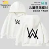 Conjunto de Dos Piezas con Sudadera con Capucha y Pantalones Deportivos Forrados de Polar para Estudiante Hombre, Mismo Estilo que Dj Alan Walker Alanwalker Jiahao