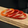 Pulseras de Ágata para Niños al por Mayor, Pulseras de Ágata Roja, Pulseras de Jade para Niños, Joyería, Restos de Jade de Mercado Callejero, Artículos de Jade