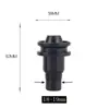 Acessórios para Cabeça de Massagem Cabeça Esférica Haste 12-13mm/18-19mm Pistola de Liberação Miofascial Núcleo da Haste da Cabeça com Almofada de Ar Cabeça de Torre