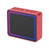 Altavoz Bluetooth inalámbrico impermeable IPX5 subwoofer de gran volumen luz LED colorida portátil para exteriores mini audio