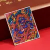 Dzambala Negro pintado tibetano pintura Thangka pintada a mano lienzo central impresión microchorro Thangka cultural y creativo Zakiralam al por mayor