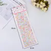 Adesivos DIY de Céu Estrelado Coloridos Grandes Transfronteiriços, Adesivos de Pedras Preciosas, Adesivos de Recompensa de Coração, Adesivos de Diamante para Rosto de Cristal
