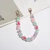 Pulsera Colgante Color Amor Funda Protectora para AirPods Decoración Colgante Cadena Chapada en Color Funda para Teléfono Móvil Cadena de Mano Accesorios