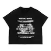 Ropa para Hombre Etai Algodón Puro de Alta Calidad Manga Raglán Camiseta Corta Tendencia Verano Estilo Urbano Cuello Redondo Mangas Cortas para Hombre