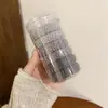 2025 Nuevo Colorido Artístico Liga para el Cabello que No Daña el Cabello, Goma Elástica de Aspecto Elegante para Cola de Caballo, Pequeño Set Fresco para el Cabello