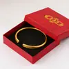 2026 Estilo Chino Lujo Ligero Joyería de Gama Alta Pulsera Grabada de Dragón y Fénix Diseño Abierto Pulsera de Aleación de Zinc Auspiciosa