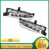 Adecuado para luces antiniebla BMW X5 x 6 x 7 barra delantera luces de circulación diurna 63177406365 63177406366