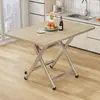 Nueva Mesa Plegable para Apartamentos de Alquiler, Mesa de Comedor para el Hogar, Mesa Portátil para Exteriores para Puestos Callejeros, Escritorio para Dormitorios