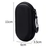 Bolsa de Maquiagem Eva com Casca Dura e Tecido Oxford Bolsa para HD Externo Portátil Bolsa para Fones de Ouvido Bluetooth Caixa de Embalagem para Cabos de Dados e Carregadores