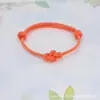 Pulsera de Hilo Rojo para Pareja de Amor Duradero, Hilo Milanes Estilo Antiguo, Pulsera del Año Zodiacal, Token Masculino y Femenino, Pulsera Conmemorativa de Nudo Ruyi