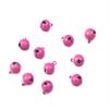 Campanita pequeña de pintura color caramelo de 14 mm, accesorios colgantes para mascotas, accesorios para llavero hechos a mano DIY, fabricantes, venta al por mayor