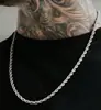 Collar de Hip-Hop Popular Europeo y Americano Transfronterizo Colgante de Cruz Joyería de Personalidad de Moda para Hombre Remate Elegante de Gama Alta