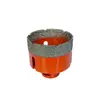 Corona de perforación soldada M14 para perforación de diamante transfronteriza, alta dureza y durabilidad