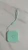 Cinta métrica cuadrada portátil de estilo nórdico en color macarrón con cordón, cinta métrica suave de retracción automática, cinta métrica cuadrada para cintura