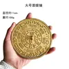 Al por mayor de fábrica espejo bodhi de latón espejo de bronce de los doce zodiacos espejo bagua de cobre espejo plano
