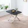 Mesa Dobrável para Uso Doméstico, Mesa de Jantar Portátil Simples, Mesa Quadrada para Apartamentos de Aluguel, Apartamentos Pequenos, Mesa de Jantar Minimalista