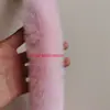 Tira de Piel de Conejo Sintética Borde de Piel Blanca Ropa Infantil DIY Qipao Traje Tang Hanfu Capa Chaleco Borde de Encaje Abertura de Zapato Accesorios DIY