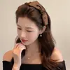 Faixa de Cabelo com Laço de Tecido Estilo Coreano com Dentes para Mulheres, Faixa de Cabelo de Cetim de Alta Qualidade, Acessório de Coroa Alta, Presilha, Acessório de Cabelo Doce para Meninas