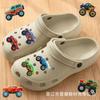 Chinelos de Corrida Off-Road Transfronteiriços Charms para Sapato Fivela de Sapato Acessórios DIY para Chinelos Clipes de Decoração para Sapato de Jardim