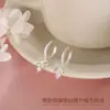 Pendientes de Lazo para Mujer, Nuevos Pendientes de Moda Otoño e Invierno, Diseño Sencillo de Nicho con un Toque de Lujo, Regalo Perfecto para Mejores Amigas, Accesorios de Lazo para Orejas
