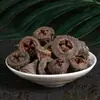 Sinos de Vento de Casca de Fruta, Chocalhos de Casca de Fruta, Materiais de Sino de Casca de Fruta, Bonecas de Casca de Fruta Indonésias, Materiais para Sino de Vento DIY de Casca de Fruta
