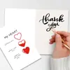 Compra Directa Transfronteriza de 1 Juego de Sobres para Tarjetas de Felicitación Creativas de San Valentín de Tamaño Grande, Postal en Blanco, Tarjeta Más Vendida de Vacaciones