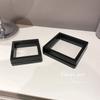 Pendientes de caja de película transparente pendientes caja de almacenamiento de joyas portátil anti-oxidación película de PE collar pulsera caja de regalo