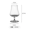 Copa de Cóctel Copa Fragante Copa de la Fortuna Vaso de Whisky Vaso de Vino de Vidrio Transparente Simple Venta al por Mayor Transfronterizo Copa con Hoja para Vino