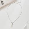 Collar de Perlas Estilo Coreano Estilo Coreano Estilo Simple para Mujer Verano Ins Lujo Ligero Niche Accesorios Cadena Clavícula