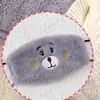 Chapéu de urso, cachecol fofo, luvas, três em um, outono e inverno, novo conjunto de cachecol quente com forro de fleece em estoque
