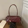 Bolso de Hombro Coreano Transfronterizo con Lunares, Nuevo Modelo 2026, Bolso Sencillo para el Día a Día, Bolso de Hombro Elegante y de Alto Valor