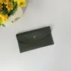 Novidade em Estoque Atacado Cor Sólida Couro Carteira Pequena Porta-Passaporte Estilo Ins Envelope Porta-Moedas Couro Sintético Armazenamento para Óculos