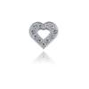 10mm Aleación de Cromo Diamante Capital Letra Inglesa Joyería Hecho a Mano DIY Garra de Gato Corazón Accesorios para Collar de Mascota