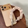 Nuevo cordón para teléfono, colección otoño/invierno, cordón colorido tejido a mano, cadena para funda de teléfono, cordón de teléfono antirrobo europeo