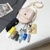 Exquisito bolso pequeño para mujer, bolso de hombro a cuadros girly, bolso cruzado ligero y casual para teléfono móvil, bolso a cuadros de estilo coreano transfronterizo para mujer