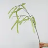 Planta Artificial Grande de Plástico de Judía Verde para Paisajismo, Decoración de Plantas Verdes, Accesorios para Arreglos Florales de Pared y Suelo, Plantas Verdes de Nuevo Estilo Chino