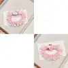 Gatito de Dibujos Animados Fresa Lazo Pequeño Versátil para Recogido de Niña Coleta Simple Elegante Accesorio para el Cabello