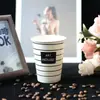Copo Descartável Personalizado de Fábrica 700ML Camada Única para Milk Tea Personalizado Calibre 90 Revestido Copo para Milk Tea 22oz Copo Personalizado