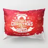 Funda de almohada de poliéster navideña regalo funda para cojín de sofá
