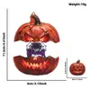Colgante de Calabaza de Halloween Llavero de Murciélago Fantasma Acrílico Decoración de Fiesta Espeluznante Adorno Colgante Desplegable Peculiar