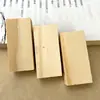 Nogal negro Haya pino sándalo lana especificación de material sello de material marcapáginas material bloque pequeño de madera accesorios de madera procesamiento personalización