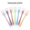 Ferramentas de panificação espátula de silicone semipermeável grande espátula para creme de bolo espátula para geleia de panificação atacado spot de fábrica