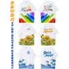 Uniforme Personalizado para Formatura do Ensino Fundamental Camiseta para Festa Esportiva de Verão da Sexta Série Manga Curta DIY Camisa Cultural Infantil para Jardim de Infância