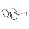 Gafas de sol con montura redonda TR 2022, estilo de celebridades de Internet, estilo femenino, personalizadas, antirradiación de rayos azules.