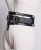 Nuevo estilo de celebridad primavera temprana accesorio para ropa cinturón ancho multicapa negro