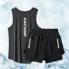 2025 Nuevo Verano Seda de Hielo Transpirable Ropa de Entrenamiento Traje Deportivo Fitness Camiseta sin Mangas Baloncesto Running Speedo Gimnasio