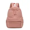 Mochila de Moda para Mujer de Comercio Exterior Ligera Simple de Pana Versátil Pequeña para la Escuela