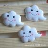 Resina Smiley Branco Nuvem Acessórios Acessórios para o cabelo das crianças Material Simulação Creme Telefone Shell Beleza diy
