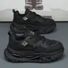 PLUS New Balance White Warrior Tênis Masculino Jovem Respirável Antiderrapante Tênis de Pai Masculino Super Quente Solado Grosso Tênis Esportivo para Corrida