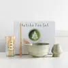Conjunto de 456 Peças do Tigela de Matcha Cerâmica Mais Vendido da Amazon, Conjunto de Chá Matcha, Conjunto de Ferramentas para Fazer Chá da Dinastia Song, Transfronteiriço